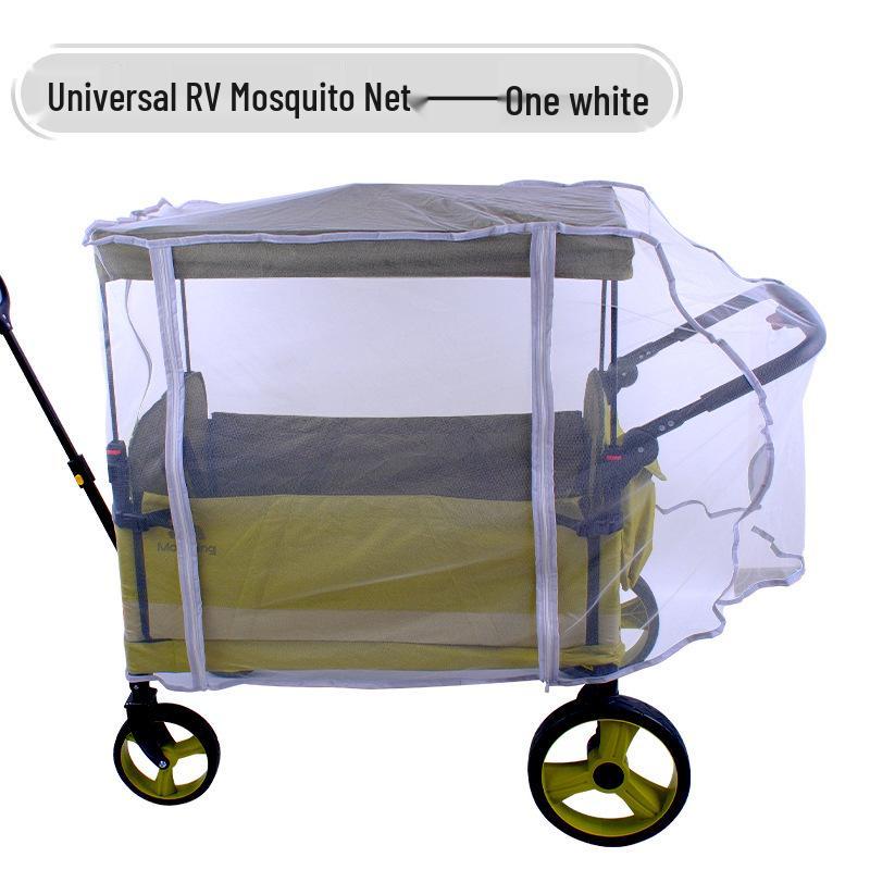 RV Camper Van Folding Trolley Awning Cover - Rain, Wind & Mosquito Proof