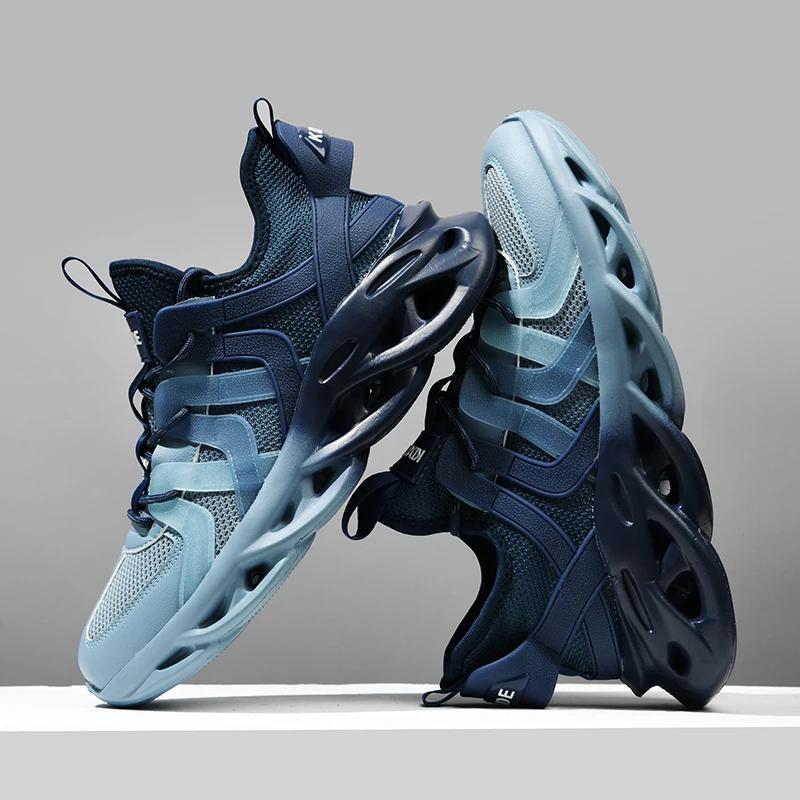 

Мужская обувь Кроссовки Мужские теннисные туфли Роскошные мужские повседневные кроссовки для бега Дышащие модные мокасины Кроссовки для мужчин 39