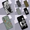 Bones Skeleton Case For Xiaomi 14T 11T 12T 13T Pro 13 14 15 Ultra POCO X7 Pro X3 X5 X6 F5 F6 M6 Pro Funda