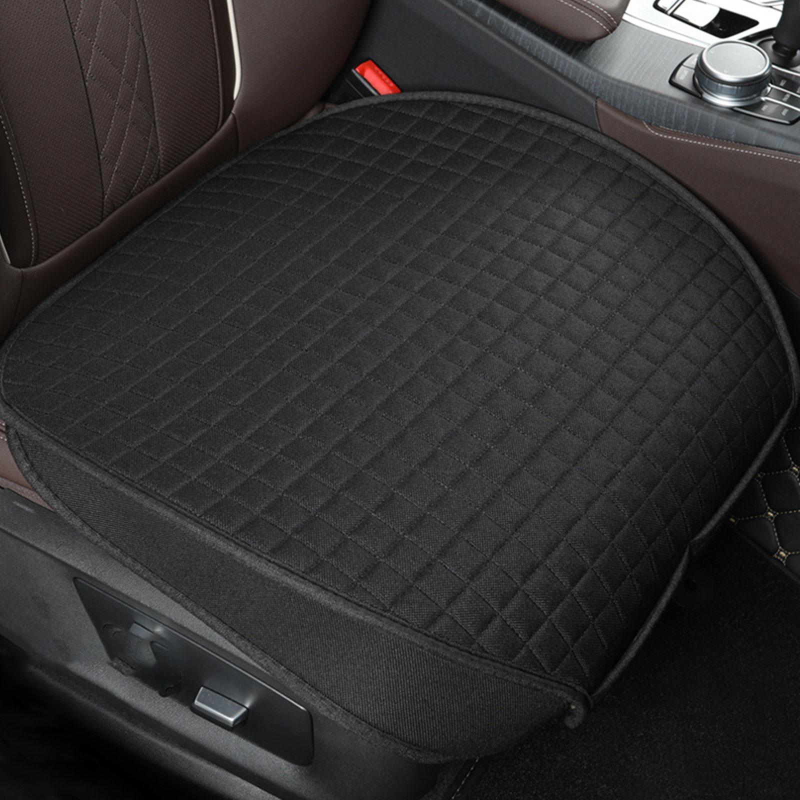 

Чехол на сиденье автомобиля, полностью обтянутый льном, подушка для сиденья, льняная ткань, переднее сиденье, защита для автомобиля, автомобильные аксессуары, универсальные