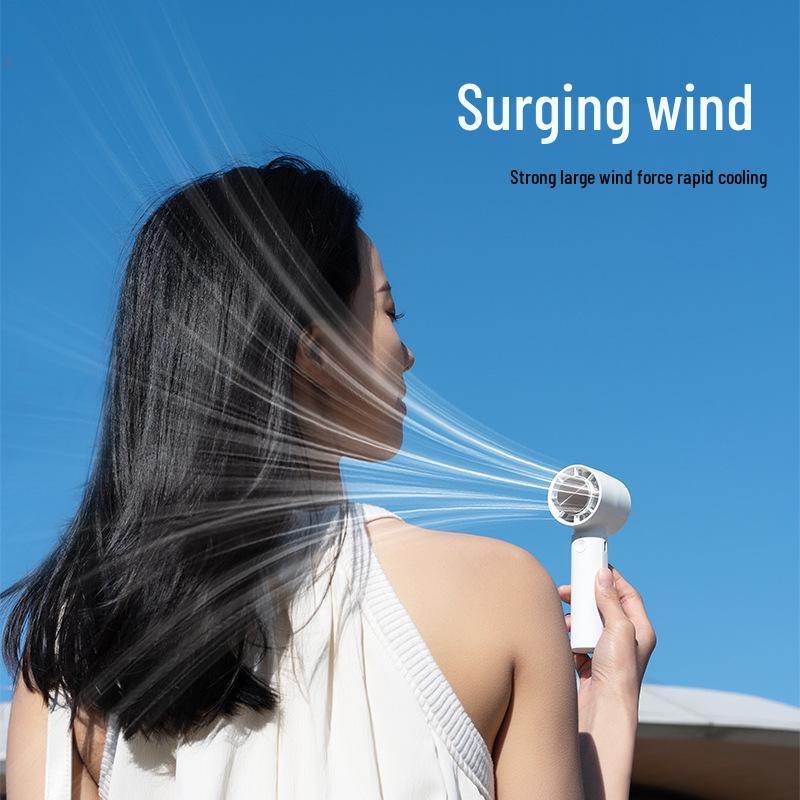 2026 Portable Mini Desktop & Handheld Cooling Fan with Phone Holder