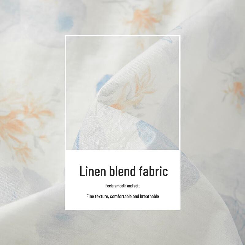 INMAN Women's French Tie-Dye V-Neck Sling Dress