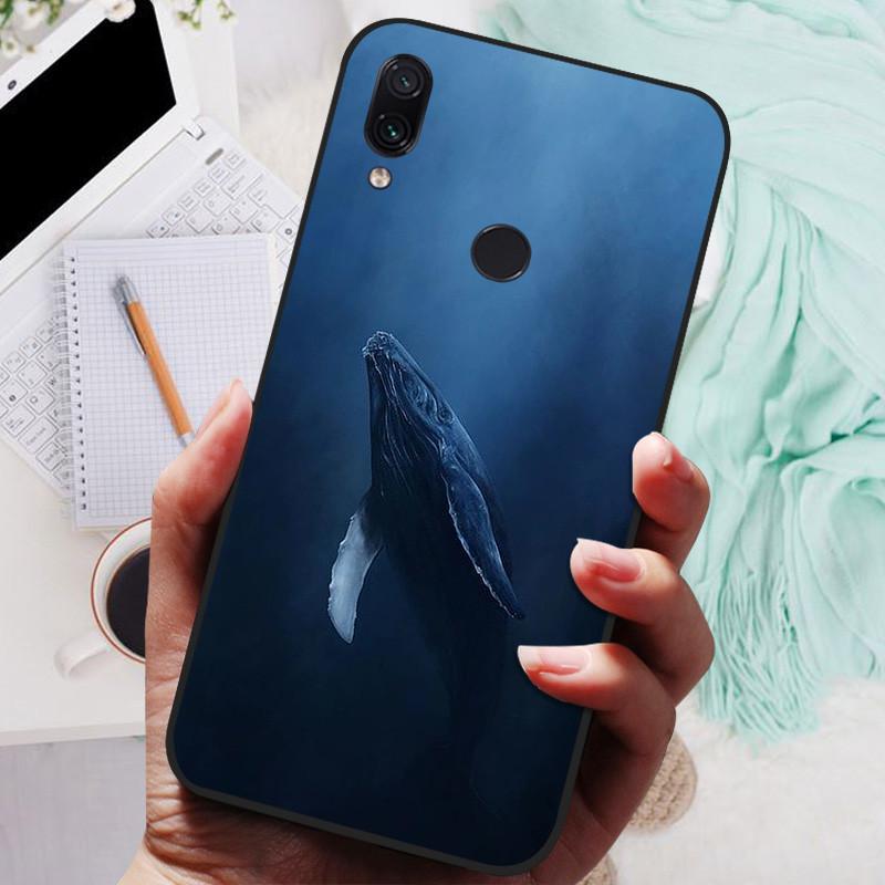 For Xiaomi Redmi Note 7 Pro Case Shockproof Silicone TPU Back Cover For Redmi Note7 7Pro Note7Pro Couqe Funda Protective Capa