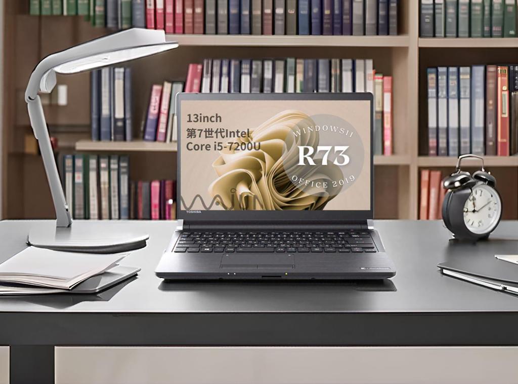 Refurbished Toshiba R73 7th Generation Windows 11 MS Office Home Business Wajun 16GB 512GB SSD Laptop, 13-inch, i5-7200U Processor, Pro, & 2019,