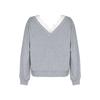 Spring and Autumn Women's Blouse Fashion Solid Color Comfortable Casual Sweatshirt Long Sleeve Top