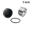 Aluminum Alloy Water Oil Fuel Tank Reservoir Cover Cap Weld Billet On Filler Neck Cap OD 38mm/1.5" 49mm/2" 59mm/2.3"