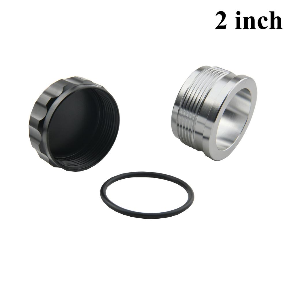 Aluminum Alloy Water Oil Fuel Tank Reservoir Cover Cap Weld Billet On Filler Neck Cap OD 38mm/1.5" 49mm/2" 59mm/2.3"