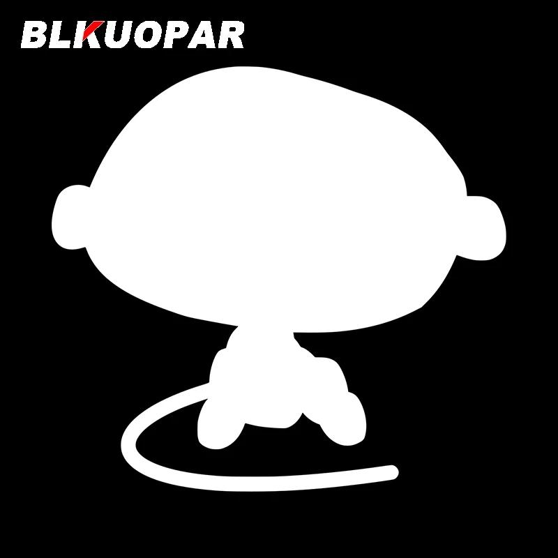 BLKUOPAR For Monkey Silhouette Clipart Car Stickers Creative Personality Decals Refrigerator Helmet Decor Car Label DIY
