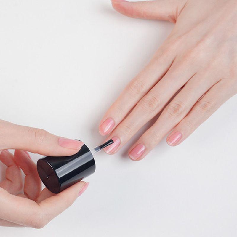 Oz Nail Durability UP Gel Effect Ultra Power Top Coat for Manicure, 10ml (1 Bottle)