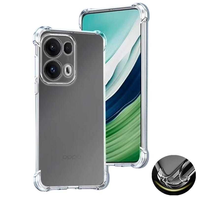 Four-Corners Shockproof TPU Case for OPPO Reno 13 Pro 5G Reno13 F FS 13F 13FS Protective Cover Transparent Capa Fundas Coque