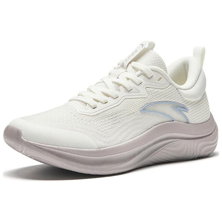 

Anta QiXing Women Cushion Running Sneakers White Pink Purple 122437761R-2 38