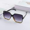 Black Square Oversized Sunglasses Square Glasses Personalized Colorful Sunglasses Trend Versatile Sunglasses UV4