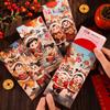 6pcs Traditional New Year Red Envelopes Cartoon Lucky Money Packets  Spring Festival Supplies