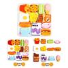 3D Building Blocks Puzzle: Animals, Dinosaurs, Transport & Food - Creative Early Education Toys for Kids