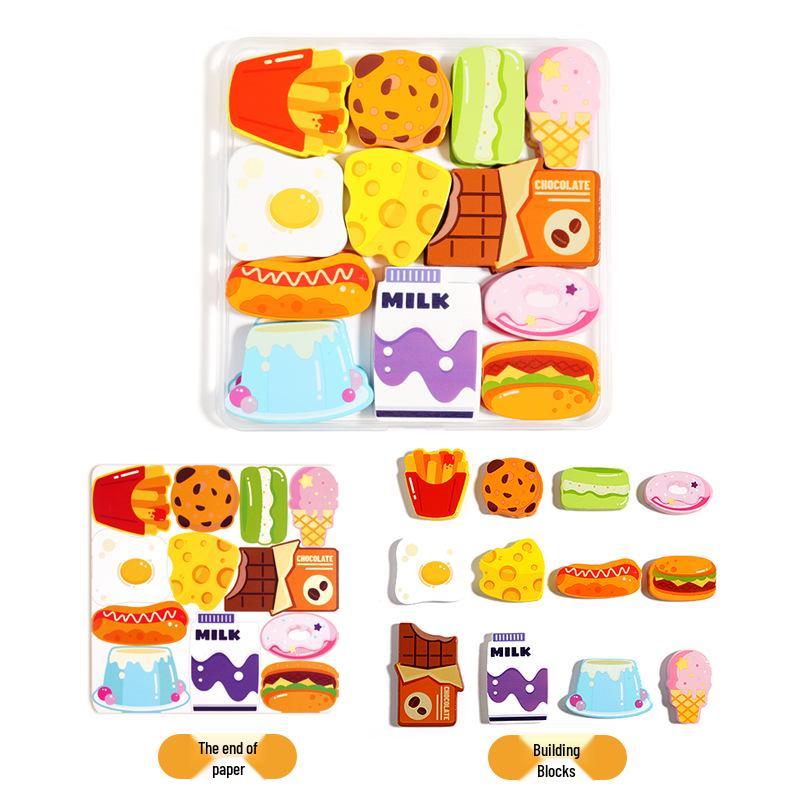 Wooden Cross-Border Children s Logical Thinking Puzzle Blocks: Fun Educational Toy for Early Learning