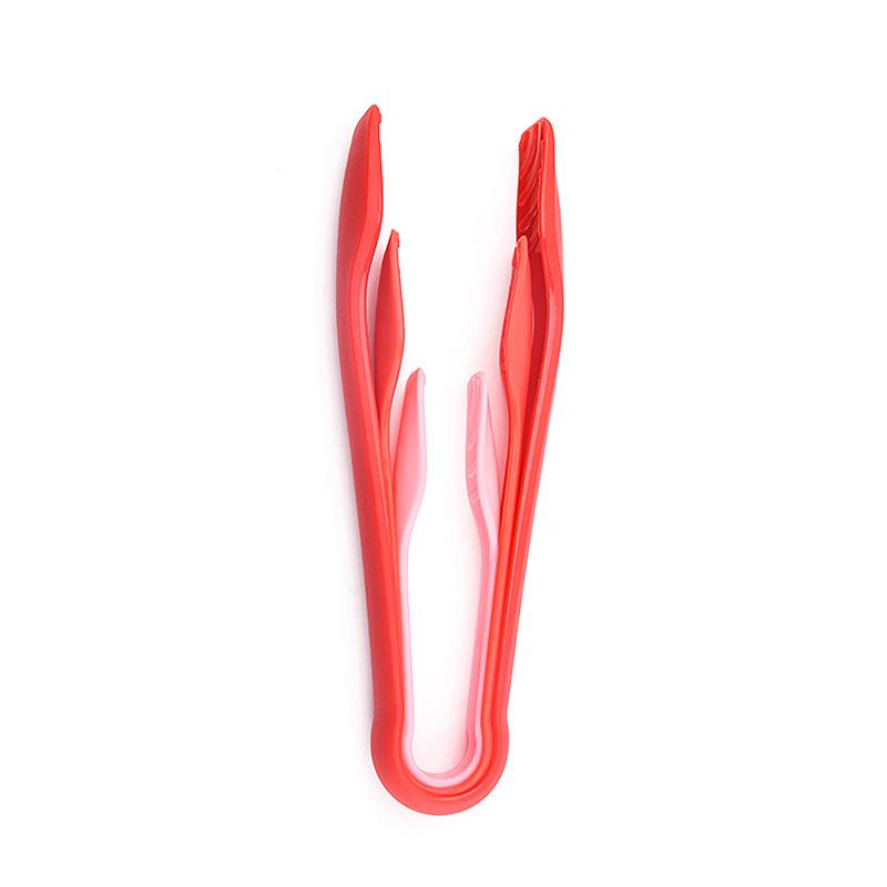 3Pcs/Set Non-Slip Food Tong Food Grade Plastic Bread Tongs Salad Serving Tongs Kitchen Cooking Clip Clamp Bbq Tools Accessories