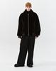 Ziosongzio Collared Shearling Jumper Black Zh6Mu613Bk