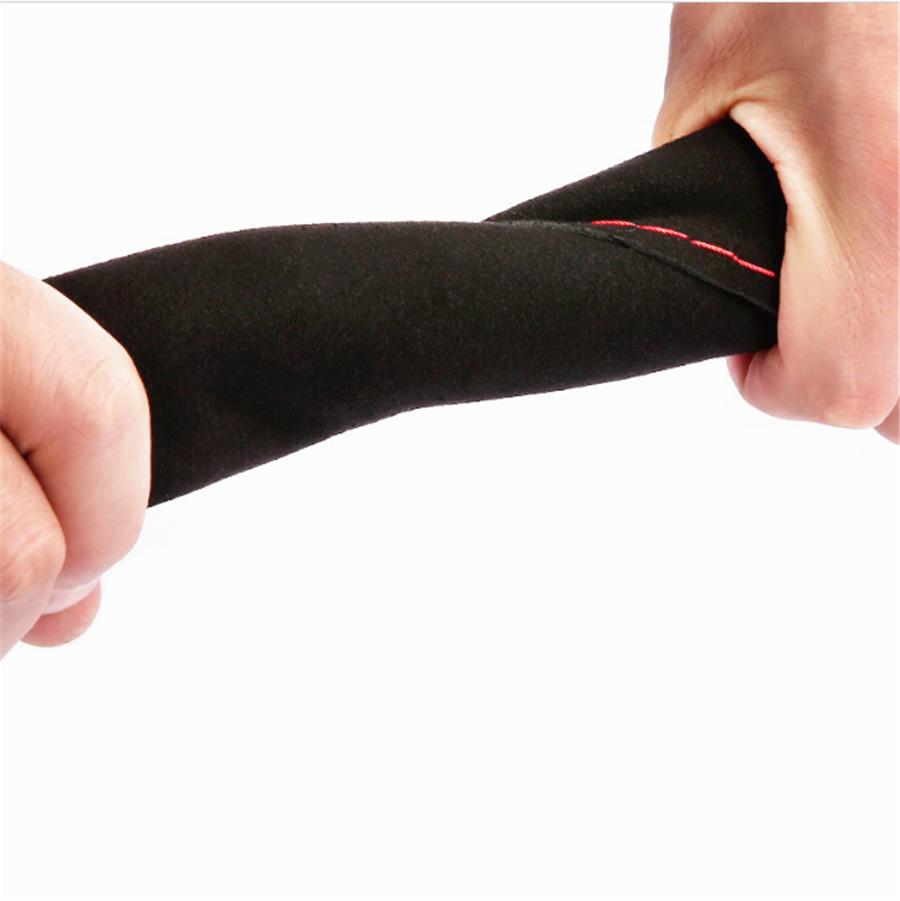 Car Suede Steering Wheel Cover Protector Anti-Slip For 37-38cm Outside Diameter