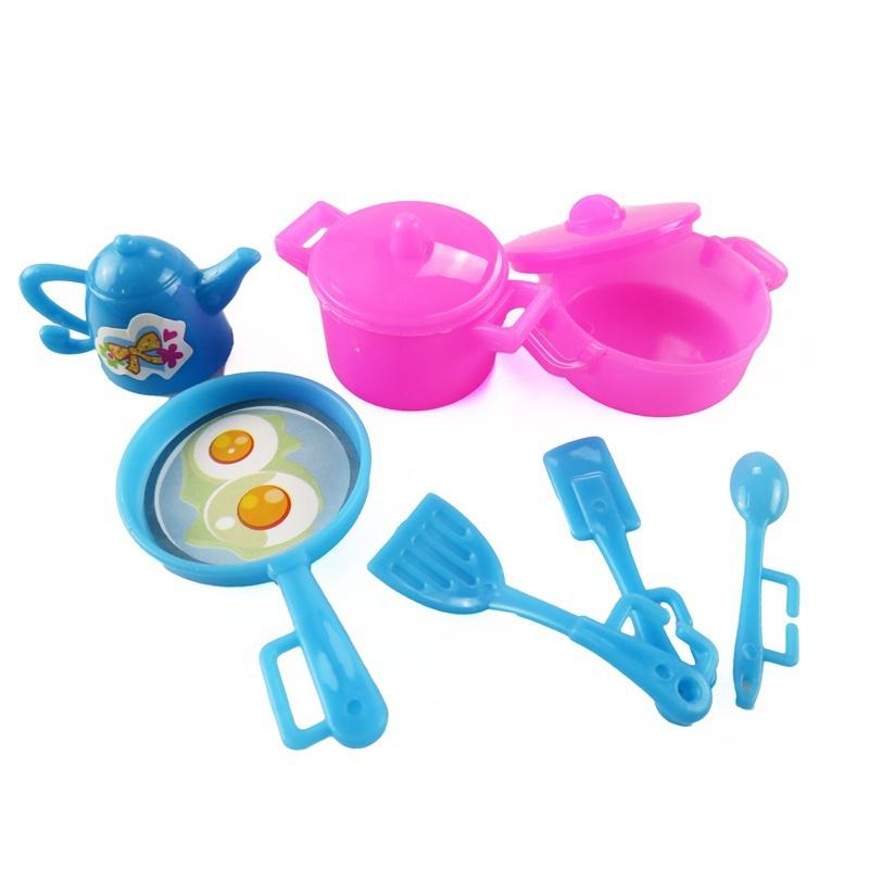 7 шт. детская игровая кухонная утварь — фото 3