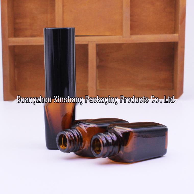 10ml Amber Glass Bottle with Pump for Essential Oils, Lotions, and Perfumes