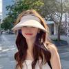 Summer Empty Tops Sun Hat For Women Portable Hair Bands Caps Women Sunscreen Hats Packable Foldable Outdoor Travel Beach Cap