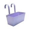 Window Box Hanging Flower Pots Metal Iron Storage Box Ornament Window Box  Railings
