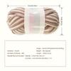 4pcs Acrylic Yarn Set Gradient Mixed Color Soft Craft Yarn for Hand Machine Knitting Crochet Ideal for Scarves Sweaters Socks Gloves 7.05oz Total