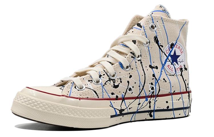 Chuck 70 Converse High 'Paint Splatter - Egret' 170802C