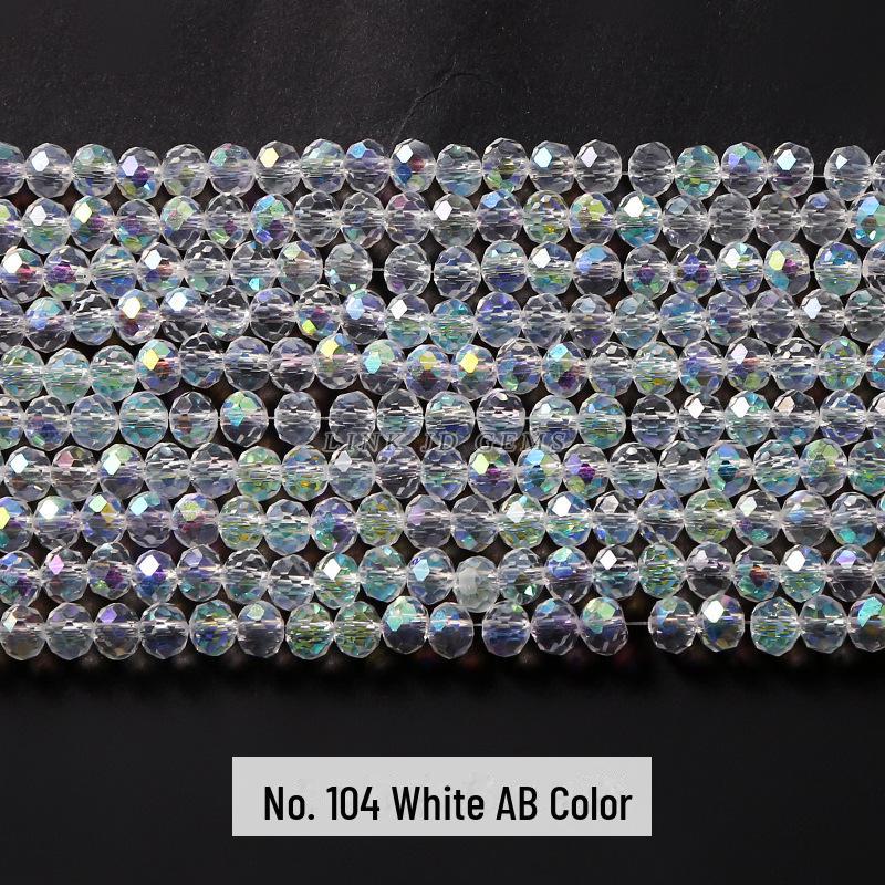 

Цзинде Многоцветные Хрустальные и Нефритовые Стеклянные Бусины для DIY Ювелирных Аксессуаров 6mm, about 85 pieces