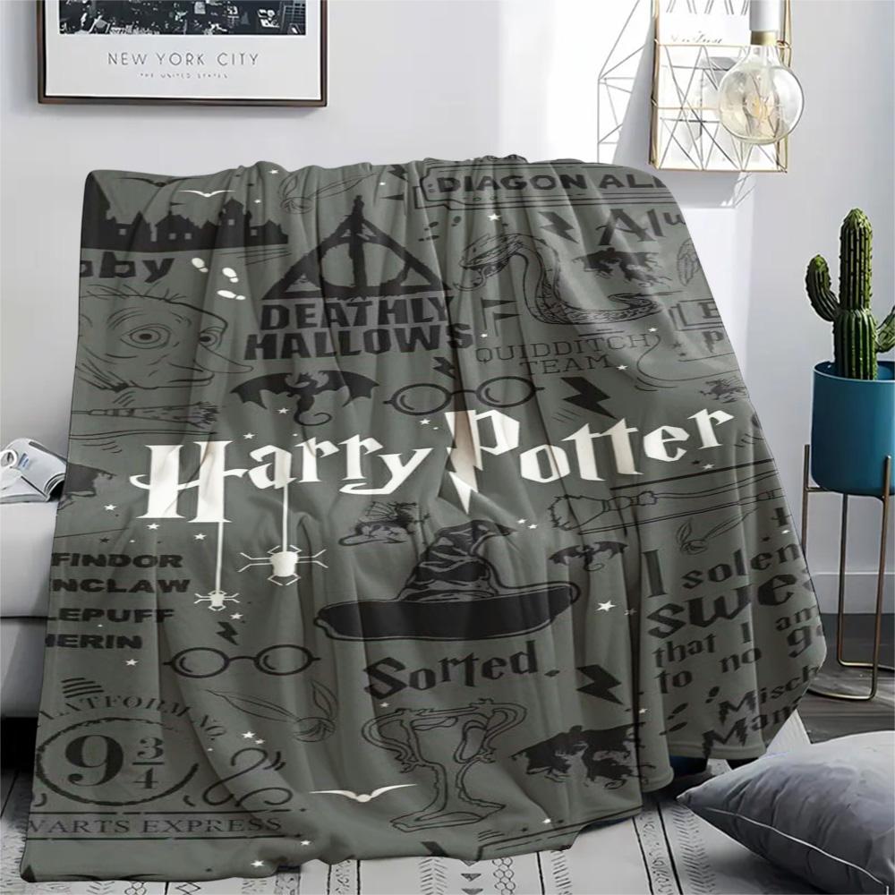 Hermione Magic Book Blanket Camping Trip Suitable For All Seasons Office Rest Blanket Sheet Christmas Gifts