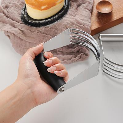 Edelstahl Bester Teigmischer mit Hochleistungs-Klingen Kartoffelstampfer Fleischklopfer Gebäck Kuchenwerkzeuge Backen