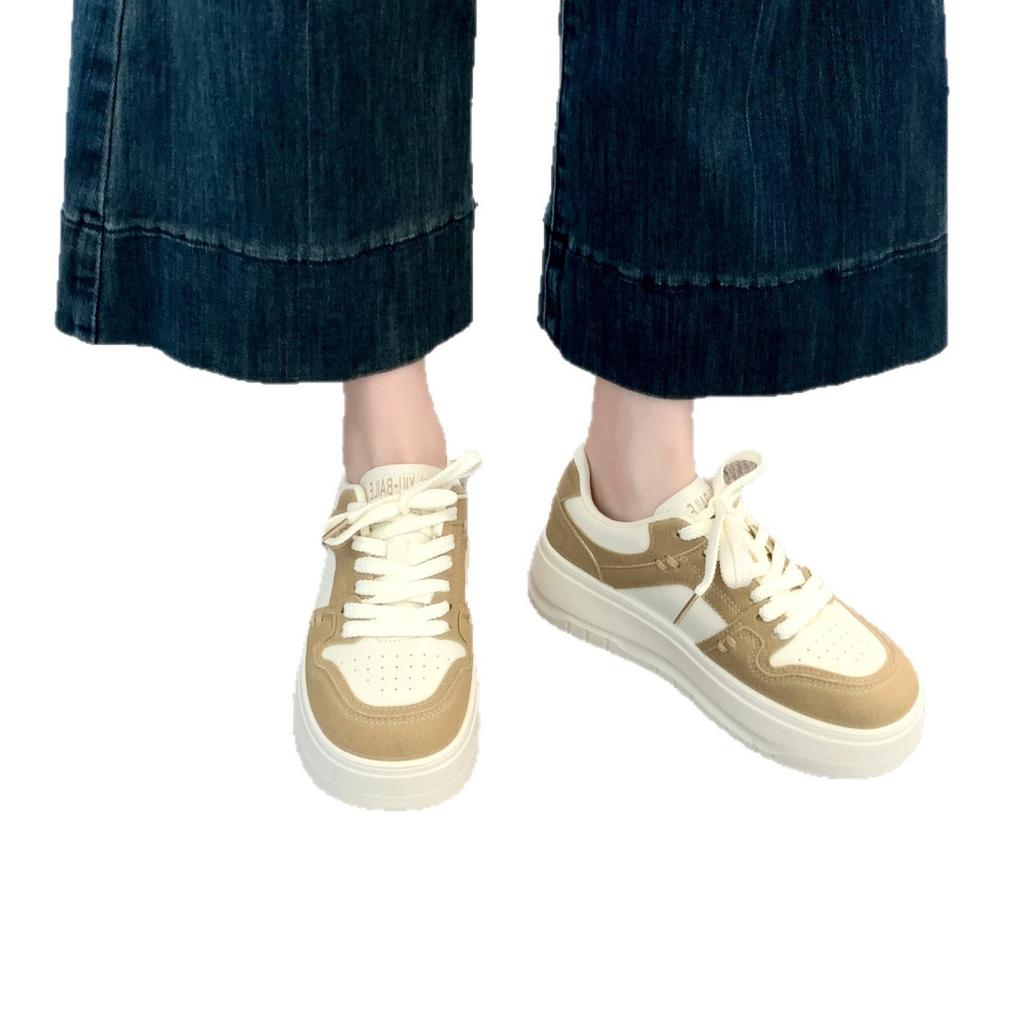 Shoes Women's Spring 2025 New Versatile Explosive Little White Shoes Couple Student Board Shoes