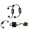 2 Pcs H4 Car LED Headlight Fog Lamp Decoder Anti-Flicker Error Canceller Resistor Canbus
