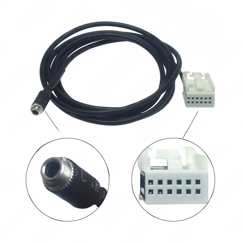 Compatible AUX Input Cable for Mercedes-Benz Comand APS NTG/W169 W245 W203 (Female)