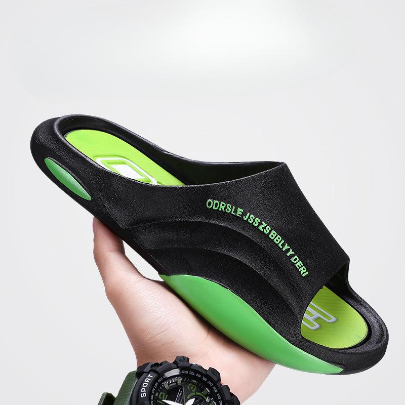 Sandals Men's Summer Indoor Anti-slip Trend Deodorant Wear 2025 New Home Thick Bottom Sports Leisure