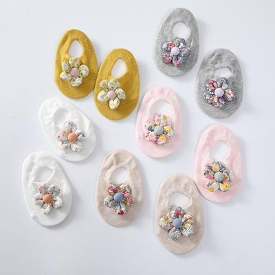New Little Flower Butterfly Baby Socks Spanish English Style Baby Socks INS Princess Socks Boat Socks Floor Socks
