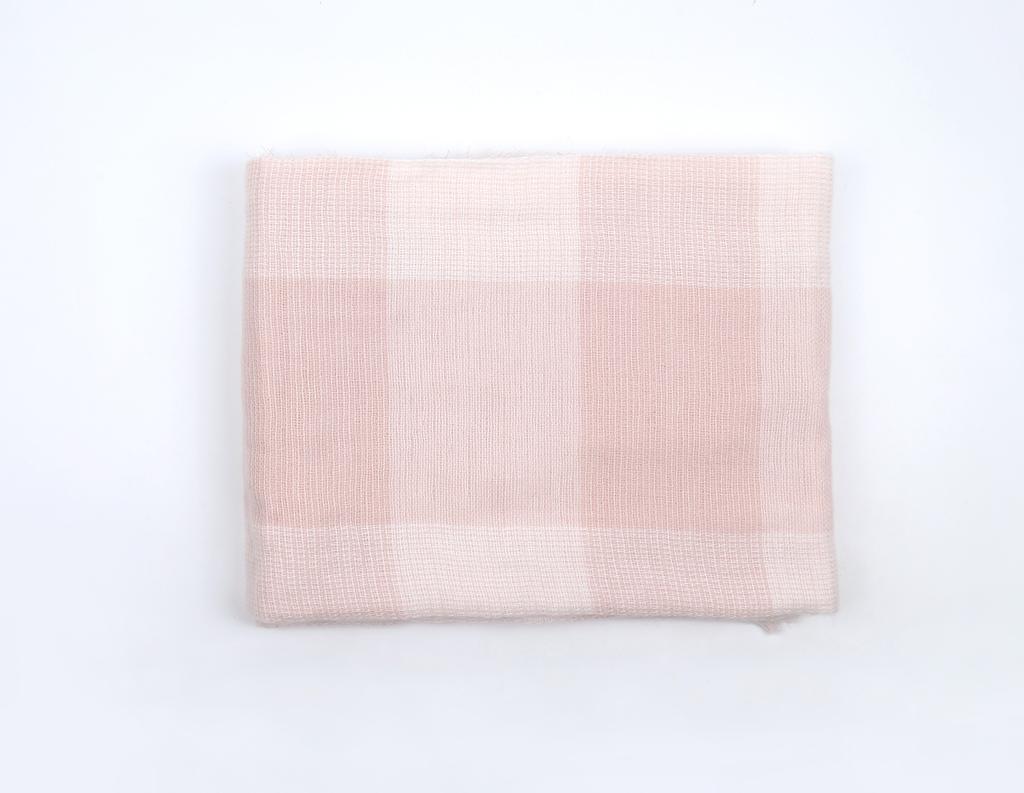 Fan Da Square Contrasting Color Plaid Scarf, Male and Female Couples Square Wool Scarf, Korean Version of the Big Shawl