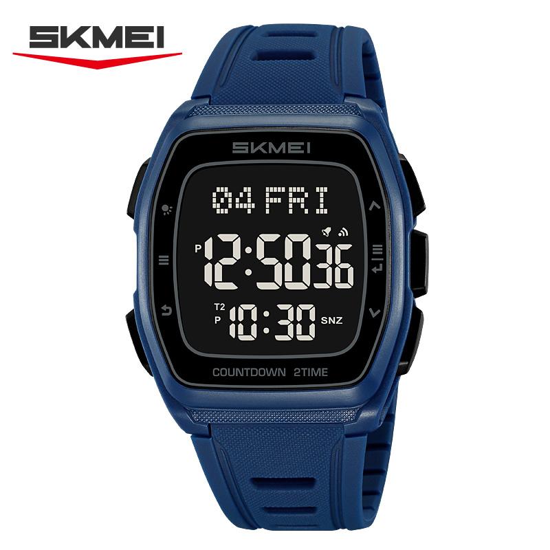 SKMEI 2441 Digital Sports Watches Countdown Watch for Men Waterproof Student Mens Wristwatches Stopwatch Clock Reloj Hombre