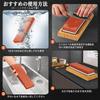 HWXINIE Sharpening Stone Set Knife Sharpening Ideal for Home Use Perfect for and Camping Knives Bamboo Surface and Angle Fixing 1000/6000 Double-Sided