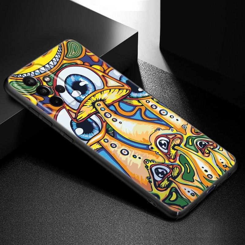 Colourful Psychedelic Trippy Art Case For Samsung A21 A30 A50 A52 S A13 A22 A32 A33 A53 A73 5G A11 A12 A31 A51 A70 A71 A72