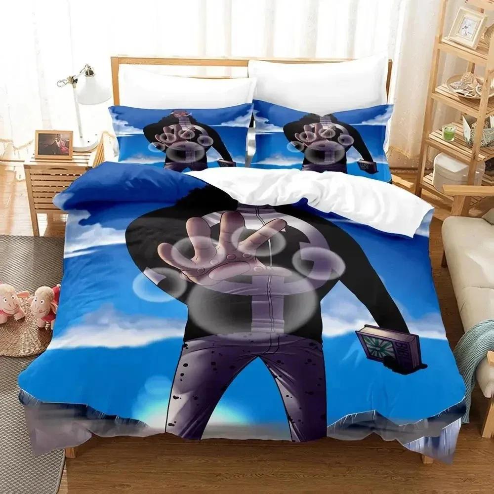 Anime Bartholemew Kuma Sängklädesset Påslakan Sängset Täcke Örngott Täcke king Queen Size Pojkar Vuxen Sängkläder