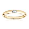 Simple   CopperVVS D Color Moissanite Finger Ring Women Engagement Wedding Rings Gold Plated Fine Jewelry