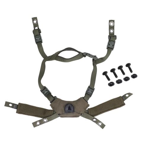 Helmet Chin Strap, Adjustable Tactical Helmet Suspension System Chin Strap, Airsoft Helmet Retention System Chin Strap Accessory for Fast MICH for Wen