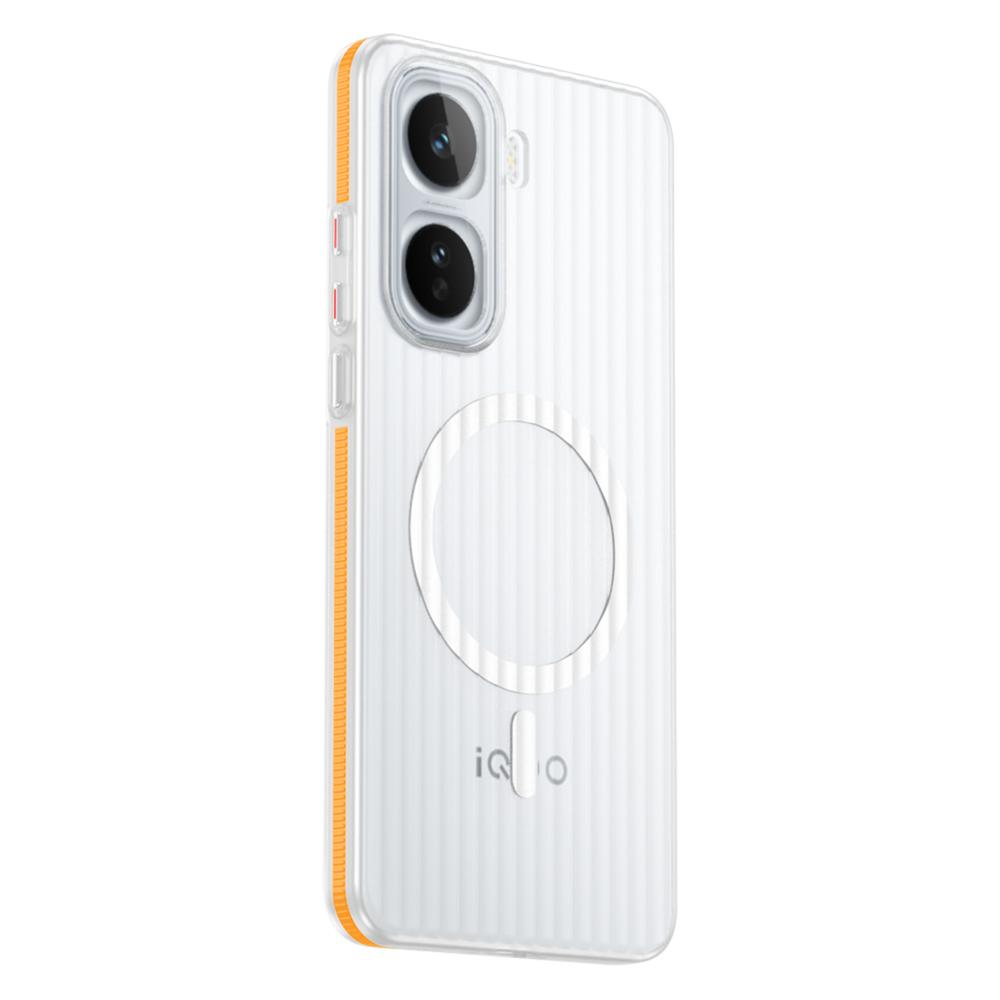 For Vivo iQOO Neo11 Case Hard PC Transparent Magnetic MagSafe Anti-slip Protective Back Cover Shell