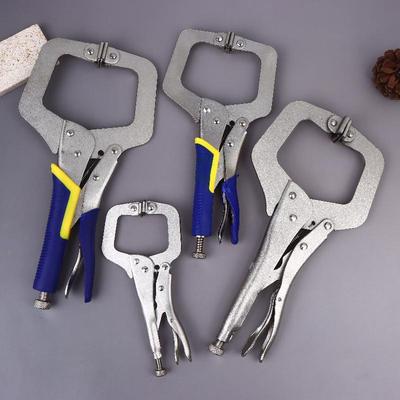 Pinza de Metal en C Pinza de Presión de Bloqueo Alicates de Soldadura Herramienta Localizadora de Espigas de Madera Herramientas Herramientas Manuales Ferramentas Man