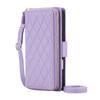 Crossbody peněženkové pouzdro pro iPhone 17 16 15 Pro Max Air 17e 16e 16 15 Plus, s RFID blokováním, na zip, s flip krytem a přihrádkami na karty