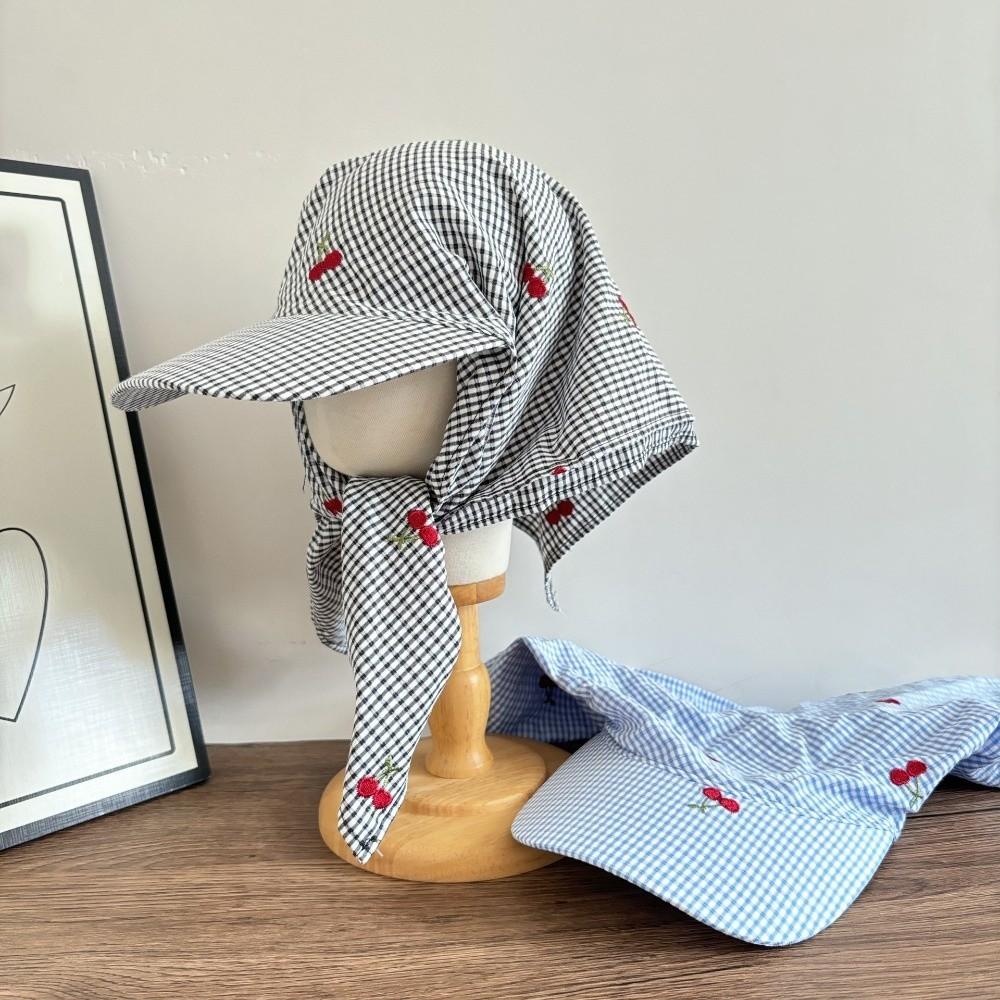 Sweet Sunscreen Beach Hats Korean Style Peaked Cap Apparel Accessories Headscarf Baseball Cap  Girl