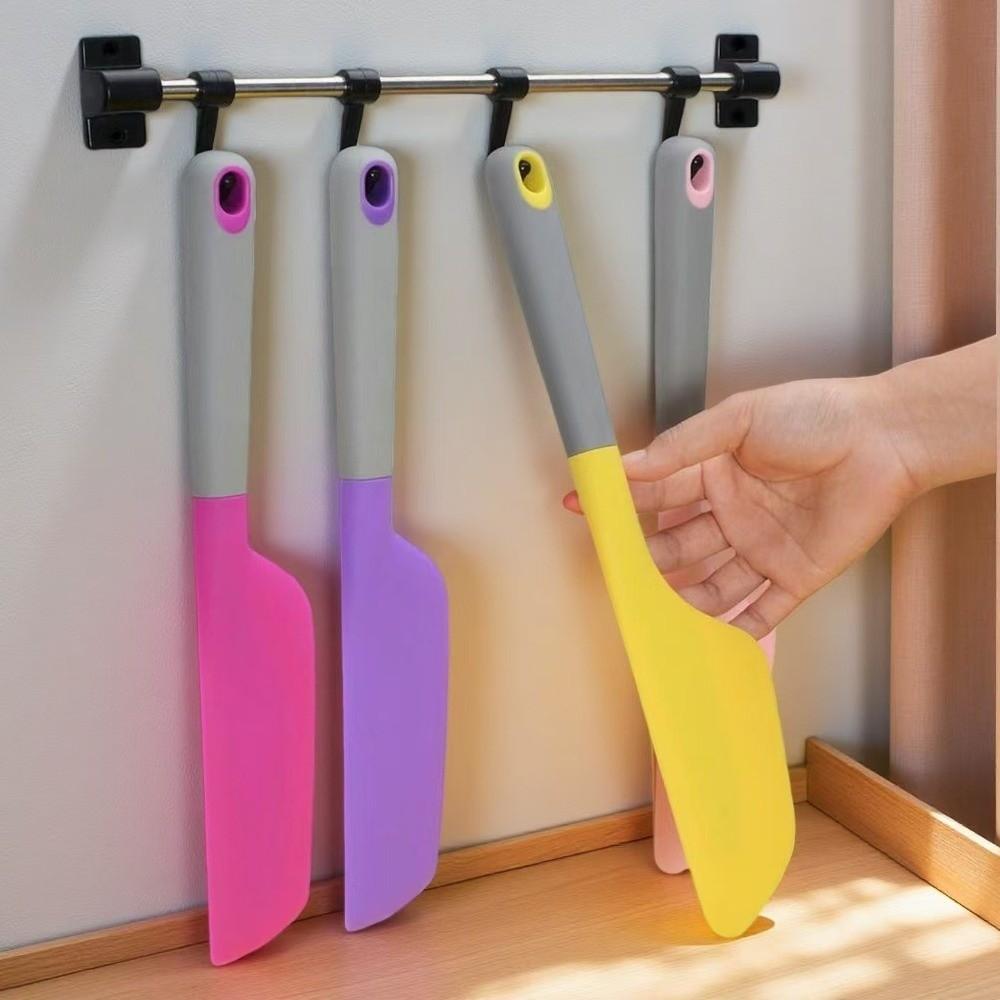 Silicone Silicone Spatula Non Stick Cake Cream Scraper Baking Spatula Scraper  Batter Folding