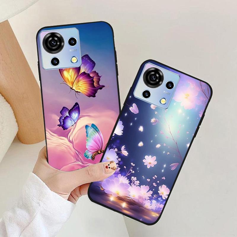 Für ZTE Blade V50 Vita Handyhülle Astronaut Silikon Kameraschutz Rückseite Für ZTE Blade V50Vita 6,75" Funda Coque Capa
