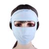 Solid Color Sun Protection Face Gini Mask Driving Face Mask Summer Sunscreen Mask Womne Sun Hats